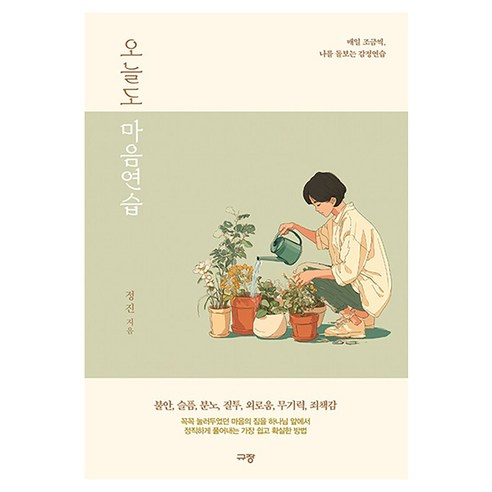 오늘도 마음연습:매일 조금씩 나를 돌보는 감정연습, 규장, 정진