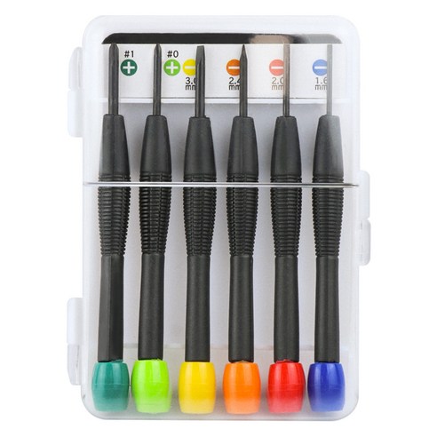 몬스툴 정밀 시계 드라이버 6종 세트, 1세트