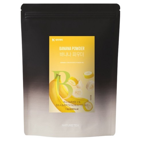 네이쳐티 바나나 파우더, 1kg, 1개입, 1개