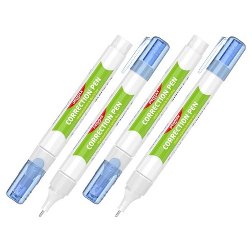 펜맥스 화이트 수정펜, 4개, 7ml