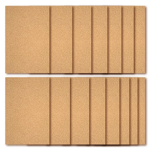 OON 코르크판 200 x 300mm, 15개, 1mm
