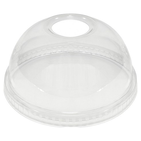 이로울생활 PET 아이스컵 뚜껑 92mm, 200개, 1개입, 돔형