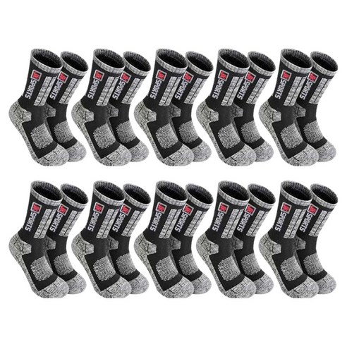 제이케이 연사 쿨파일 등산양말 장목, 랜덤 발송, 10개