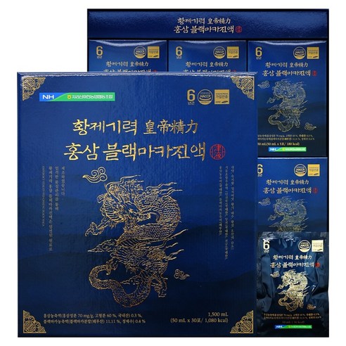 농협 황제기력 홍삼 블랙마카진액, 1.5L, 1세트 1.5L, 1세트