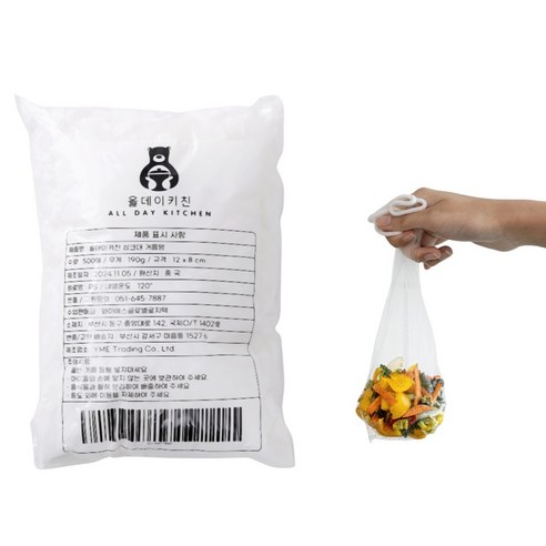 올데이키친 싱크대 거름망 라지, 100개입, 1개