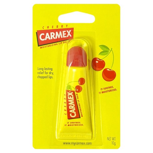 카멕스 체리 튜브 보습 립밤, 10g, 1개