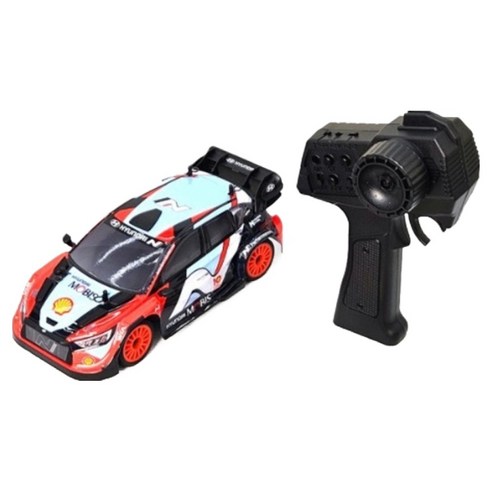 현대자동차 i20 N Ralley1 GT24 RTR WRC 우승차량 RC카 1:24, 1개, 혼합색상