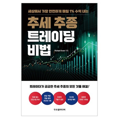 세상에서 가장 안전하게 매일 1% 수익 내는추세 추종 트레이딩 비법, 두드림미디어, Richard Kwon