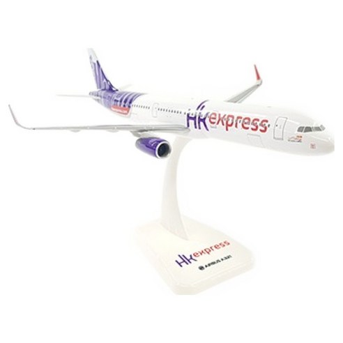 호간윙스 1/200 A321WW 홍콩 익스프레스 비행기모형 911359, 화이트, 1개