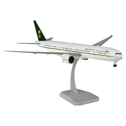 호간윙스 1/200 777-300ER 사우디아라비아 비행기모형 911595, 화이트, 1개