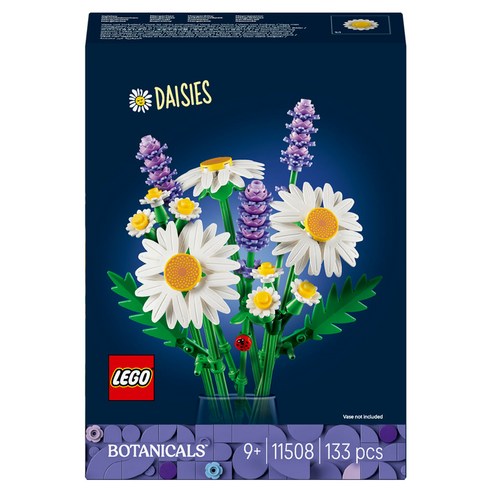 레고 보태니컬 데이지 11508, 혼합색상, 1개