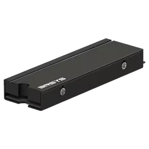 쓰리알시스템 빙하6 M.2 SSD 방열판, 블랙, 1개