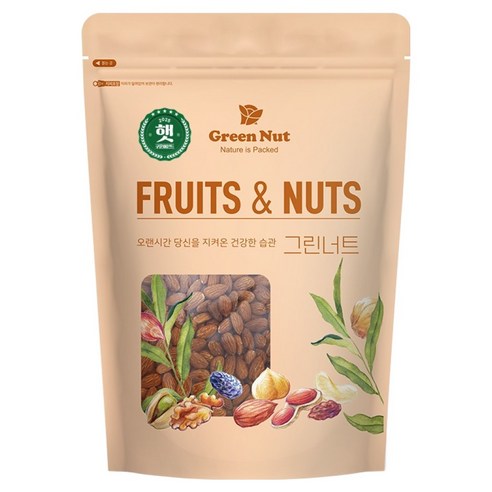 그린너트 햇 구운 아몬드, 300g, 1개