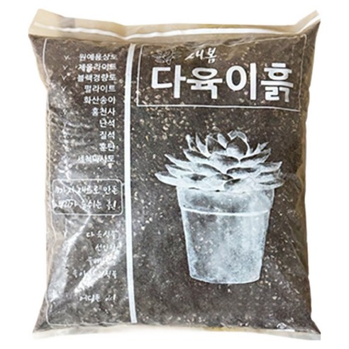 에스엔 선인장 전용 분갈이 다육이흙, 5L, 1개