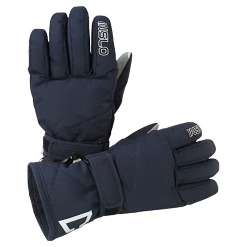 인슬로 여성용 스키 보드 방한 장갑 양손착용 세트 RIG-4356, NAVY, 1세트