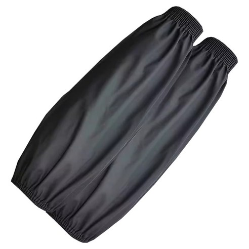 쏘블랑 주방 작업용 방수 팔토시 2p, 블랙, 1세트