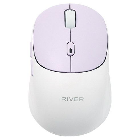 아이리버 항균 멀티페어링 6버튼 무소음 무선 마우스, Lavender, MVM3