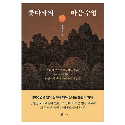 붓다와의 마음수업, 정준영, 웨일북(whalebooks)