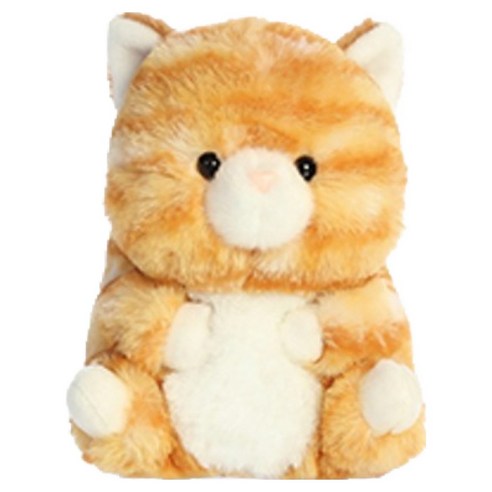 오로라 롤리펫 인형, 치즈 고양이, 1개, 14cm