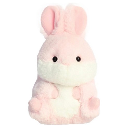 오로라 롤리펫 인형, 분홍토끼, 1개, 14cm
