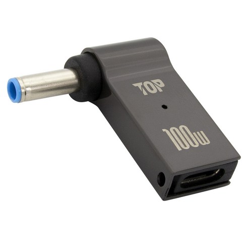 에이치디탑 USB C타입 DC 변환 100W 노트북 충전 젠더 4.5 x 3 mm, HT-CL023