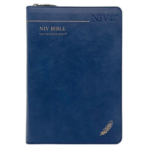 NIV BIBLE (중단본 / 색인 / 지퍼 / PU / 네이비), 생명의말씀사 편집부, 생명의말씀사