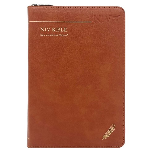 NIV BIBLE (중단본 / 색인 / 지퍼 / PU / 브라운), 생명의말씀사, 생명의말씀사 편집부