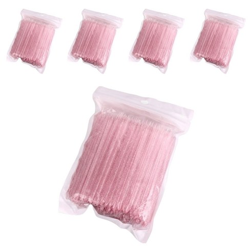 라몽 일회용 핑크 네일 푸셔 큐티클케어 스틱 50p, 5개, 95mm