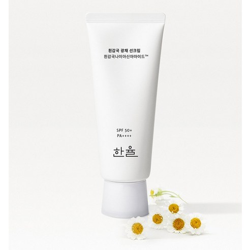 한율 흰감국 광채 선크림 SPF50+ PA++++ 이미지 3