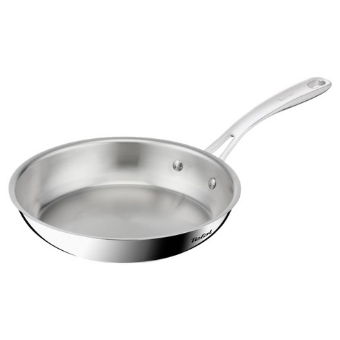 테팔 인덕션 스테인리스 스틸 퍼펙트 레지스트 프라이팬, 24cm, 1개