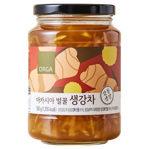 올가홀푸드 아카시아 벌꿀 생강차, 550g, 1개입, 1개