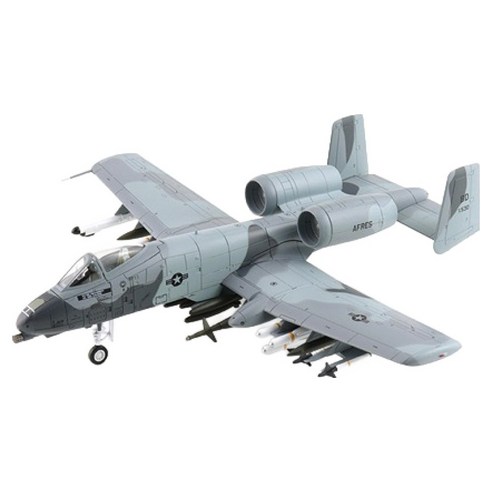 하비마스터 1/72 A-10A 썬더볼트 공격기 1990 전투기모형 다이캐스트 422164, 그레이, 1개