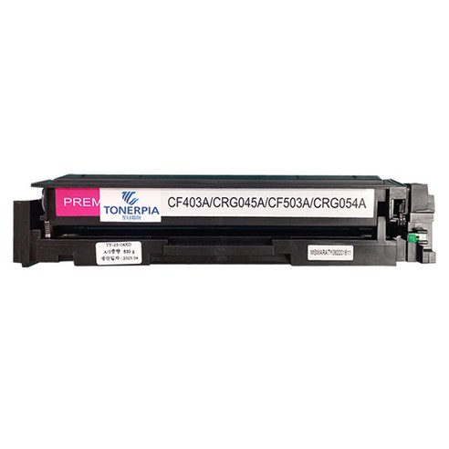 토너피아 캐논 호환토너 빨강 LBP621cw MF645cx MF643cdw LBP623cdw MF641cw MF645cx LBP6291cwKG MF6495CxKG CRG-054, MAGENTA, 1개