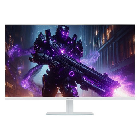 뉴싱크 FHD Newsync 320FW 패스트 200 FPS 무결점 모니터 화이트, 80cm