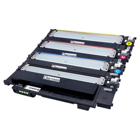 그래토너 CLT-P510C/CLT-K510S 호환 재생 토너, 검정, 파랑, 빨강, 노랑, 1세트