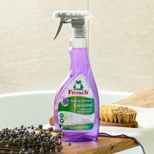 프로쉬 라벤더 욕실 물때 클리너 후기 분석 - 분사력 및 사용 편의성