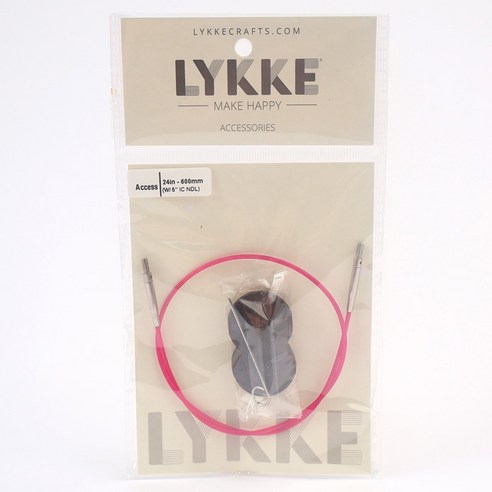 LYKKE 조립식 줄바늘 악세사리 케이블, 1개