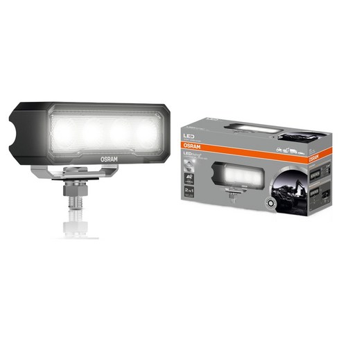 오스람 차량용 12V / 24V LED 써치라이트 작업등 라이트바 115-WD, 1개