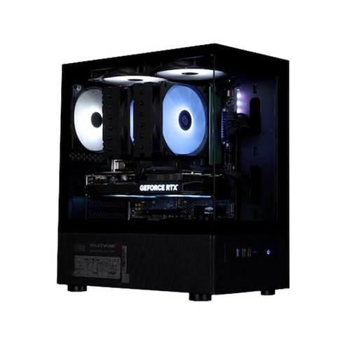 포유컴퓨터 2025 게임용 조립PC 코어Ultra5 인텔 14세대 지포스 RTX 5060, 코어Ultra5-225F, 16GB, 512GB, Free DOS