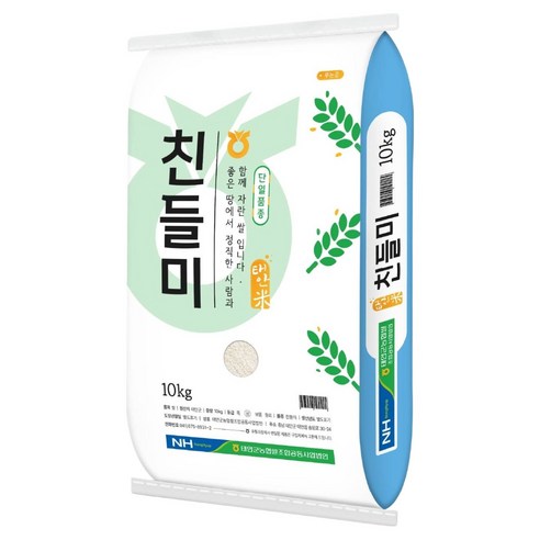 농협 단일품종 친들미, 10kg, 1개, 상등급
