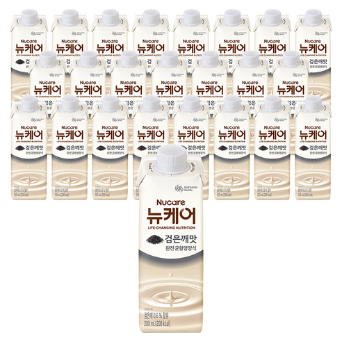 뉴케어 완전 균형영양식 검은깨맛 200ml, 24개 솔직 후기 | 실사용자 리뷰 분석 - 상품 이미지 1