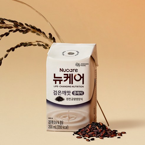 뉴케어 검은깨맛 클래식 완전균형영양식 200ml, 24개 이미지 3