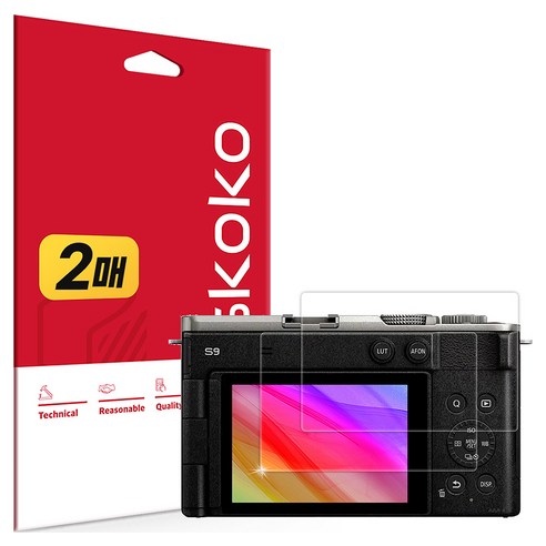 스코코 파나소닉 루믹스 DC S9KGD 초고화질 트루컬러 AR 액정보호필름 2p 세트, 1세트, PNC00090003