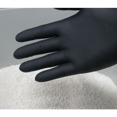 깨끗하게 응고된 모래 모습