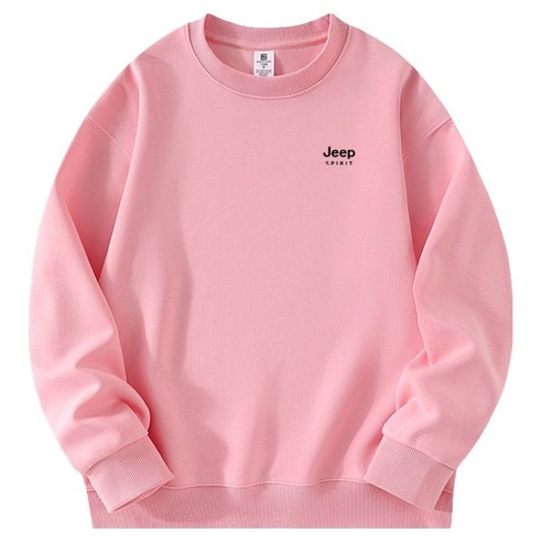 지프 남녀공용 패셔너블 코튼 라운드넥 맨투맨 후기 분석 - 로고 자수