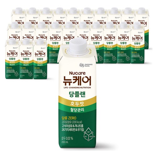 뉴케어당플랜 호두맛 환자영양식, 200ml, 24개