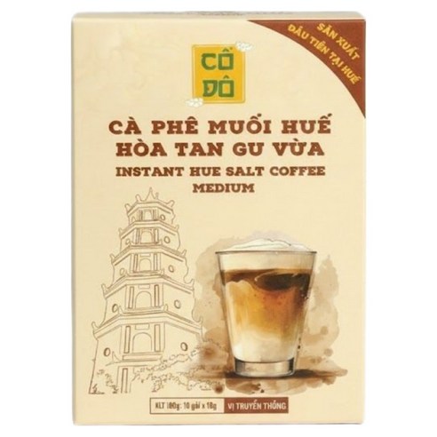 CODO CAFE MUOI 후에 소금커피, 1개, 10개입, 18g