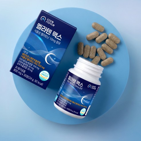케어란스식물성 멜라토닌 10mg 함유 멜라텐 맥스 24g 30정, 1개 이미지 3
