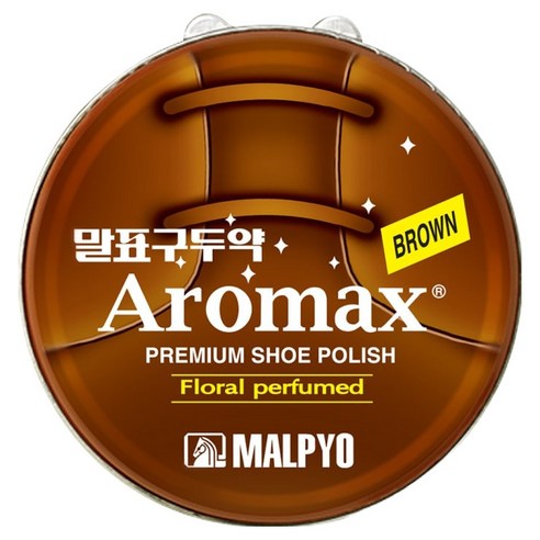 말표 아로맥스 캔 고체 구두약