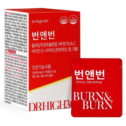 닥터하이365 번앤번 27g, 30정, 1개